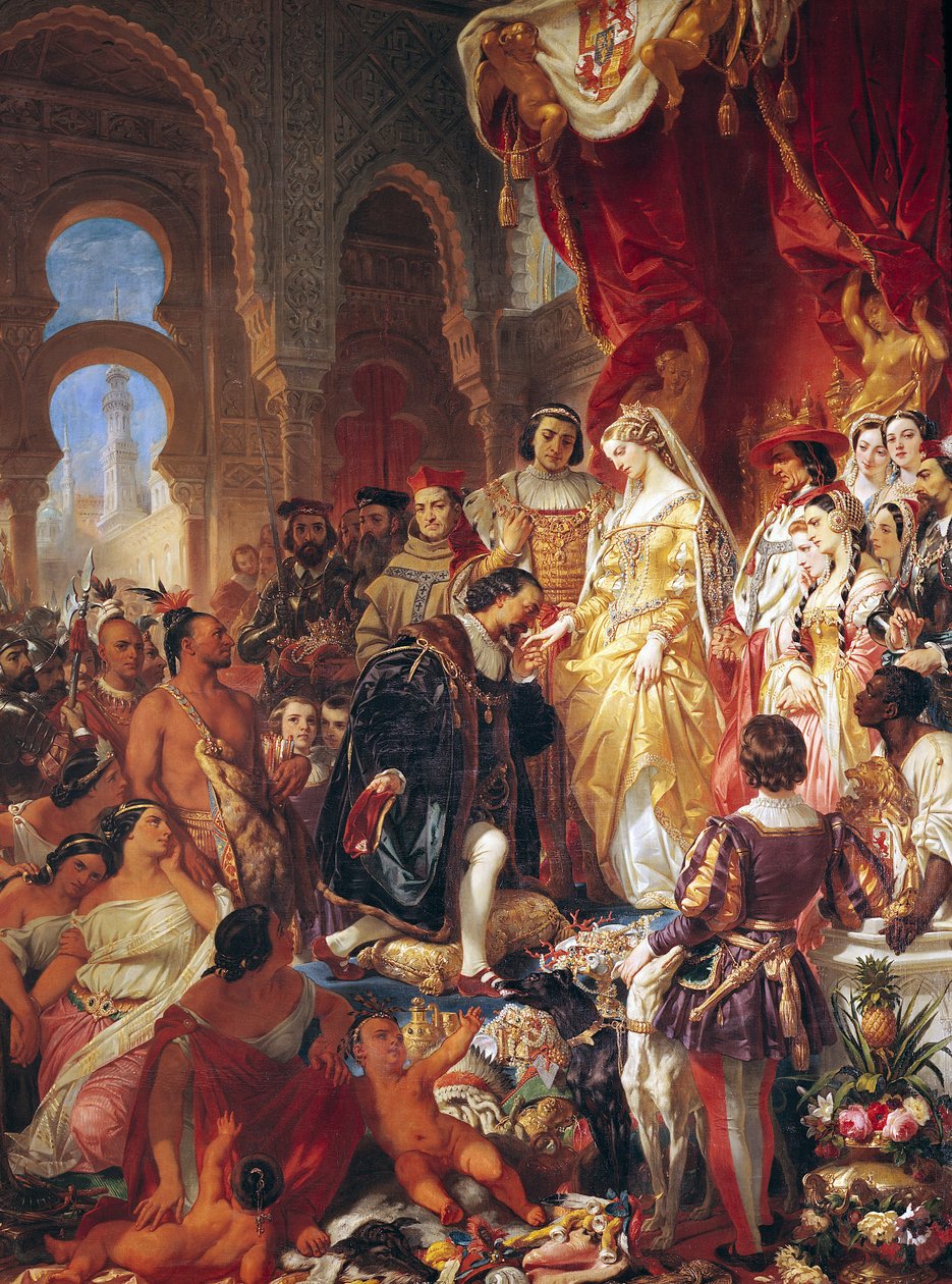 The Reception of Christopher Columbus by Ferdinand II of Aragon